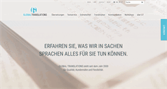 Desktop Screenshot of global-translations.ch